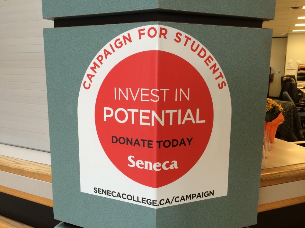 Seneca College — Wall Clingers® case study